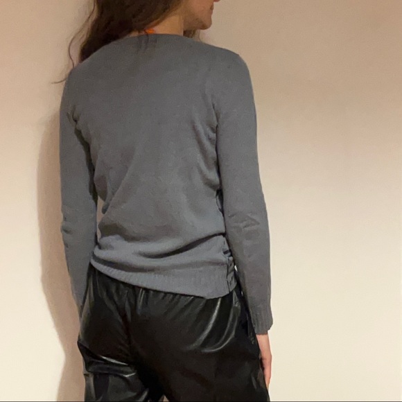 Christopher Fischer , size small, Grey and Black, Cashmere - Picture 2 of 10